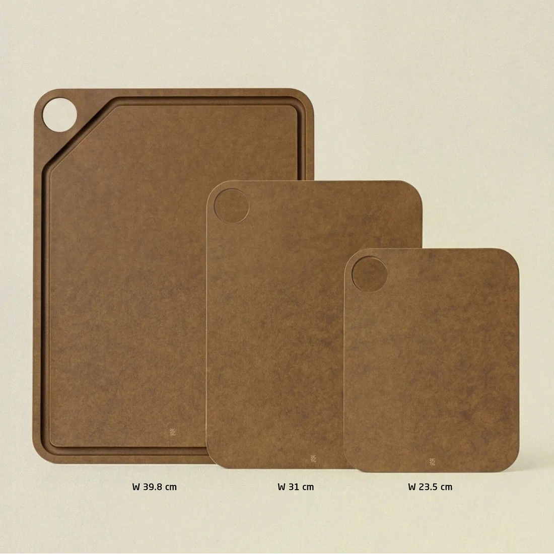 CUT-IT chopping board, small - brown