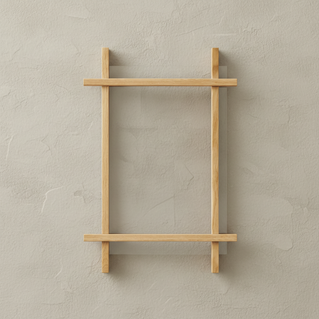 Daiku Frame – Limewash Background