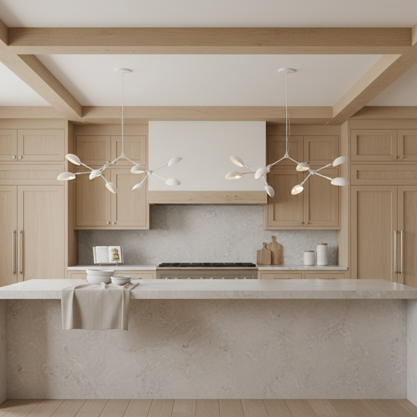 DROP MINI Chandelier Kitchen Vignette