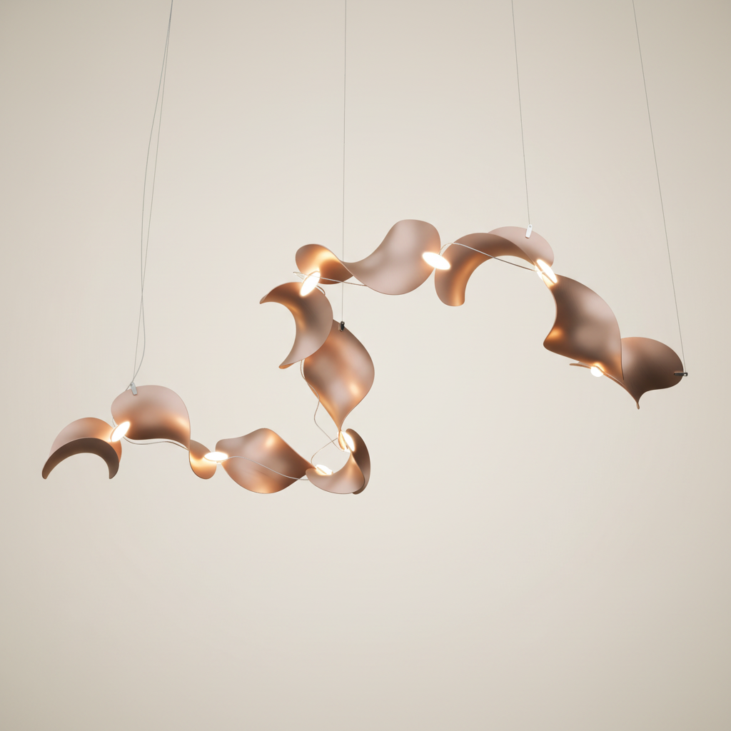 Dune 10 Curve Copper – Ivory Background