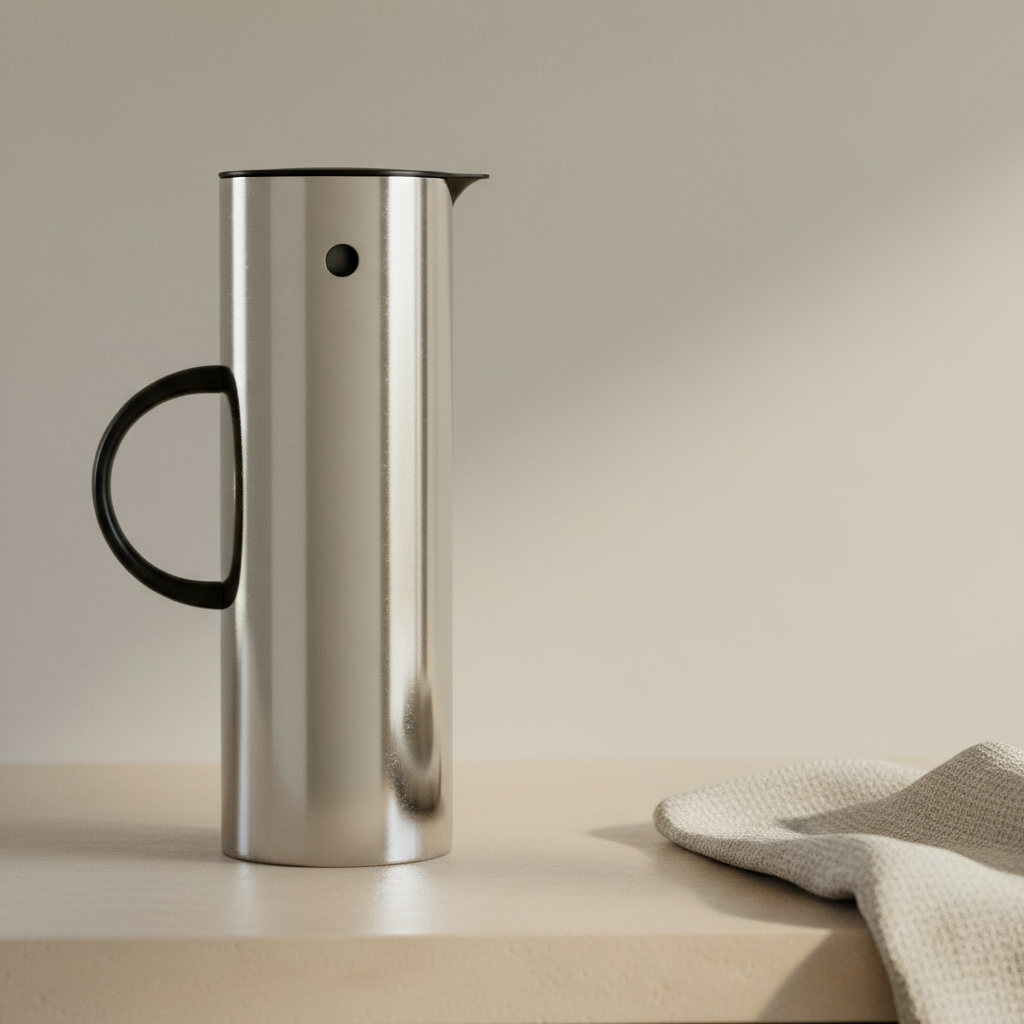 EM77 Macro Close-Up — Jug & Linen
