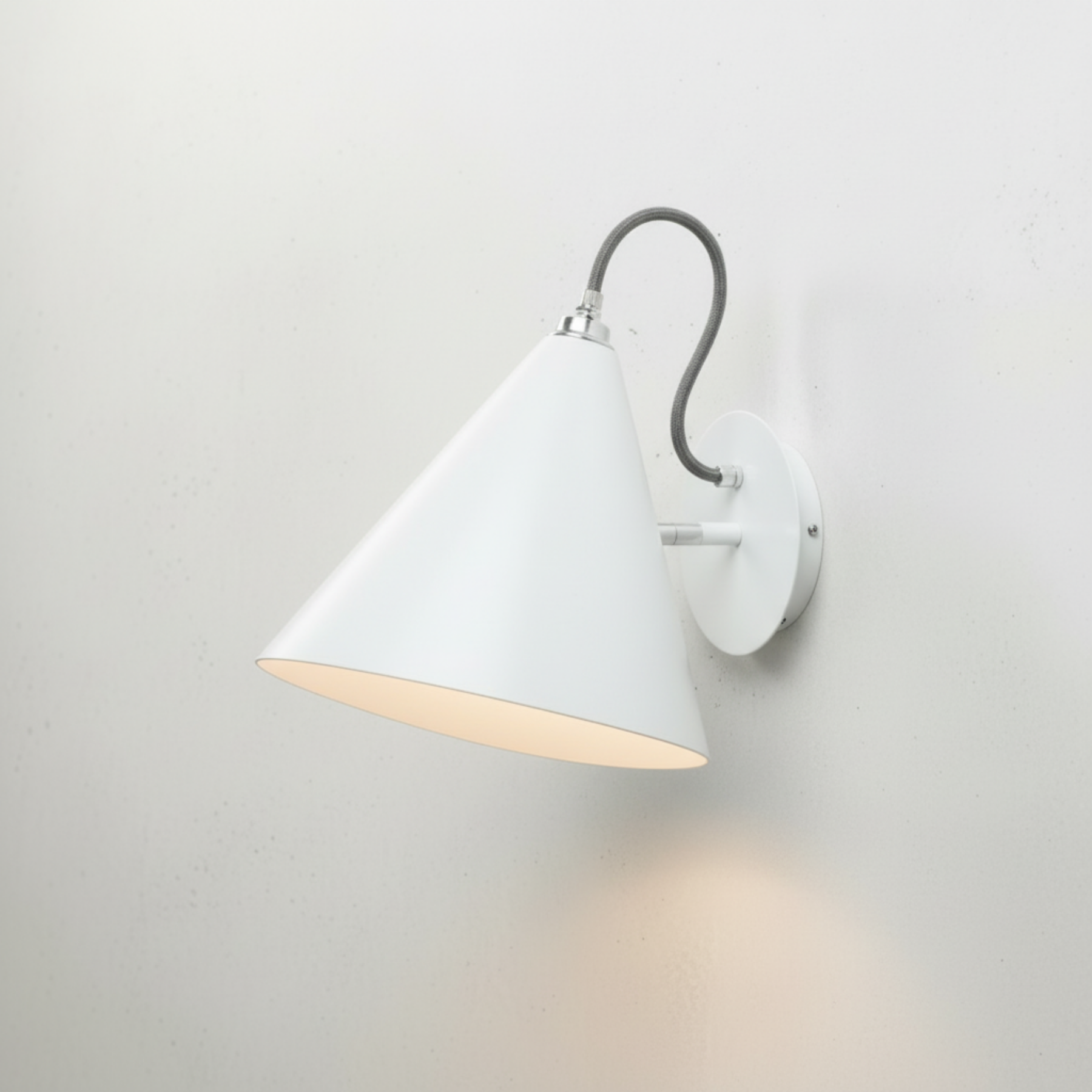 Emily Wall Light with grey cord