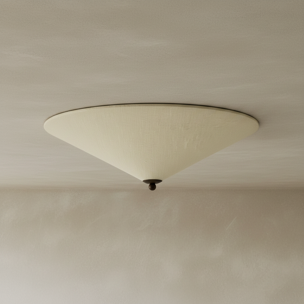 Flush ceiling mount – light off