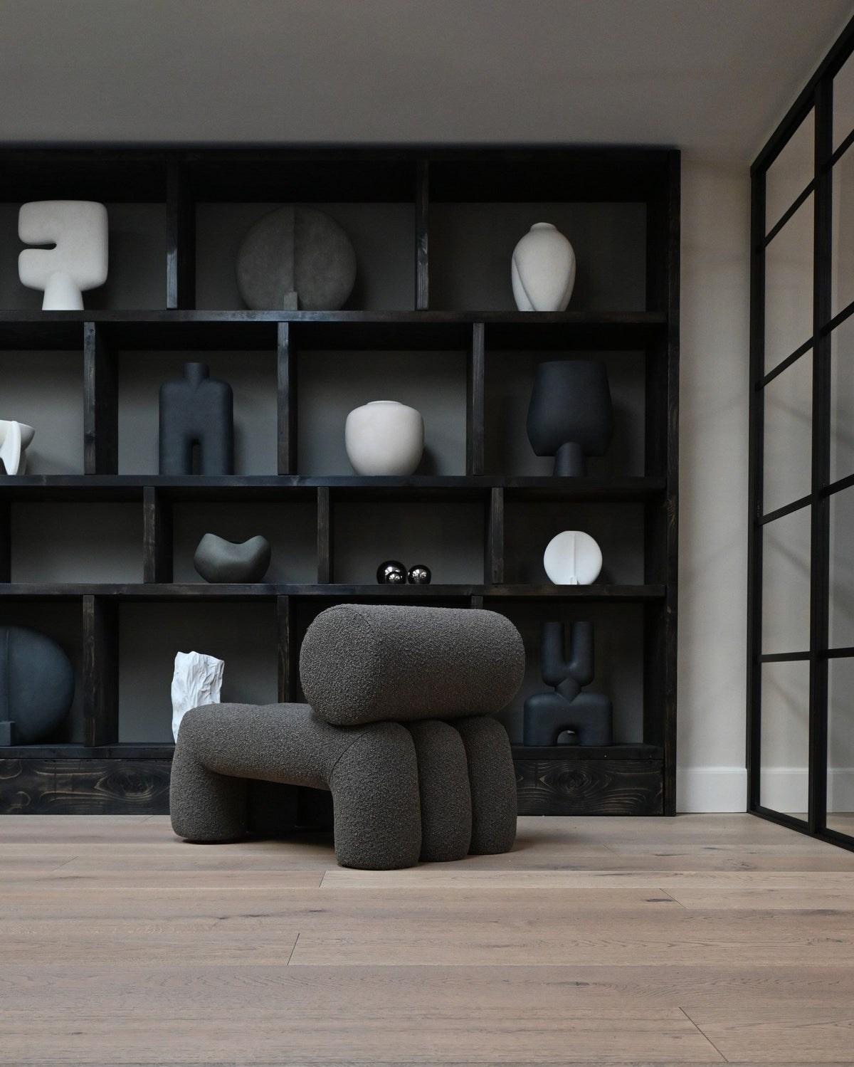 Foku Chair - Deep Taupe