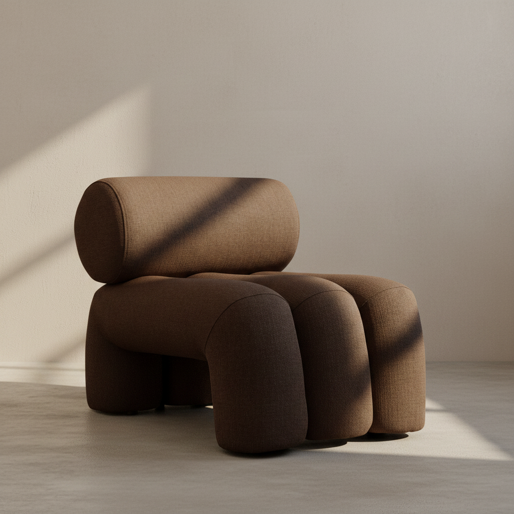 Foku Dark Brown – 3/4 View