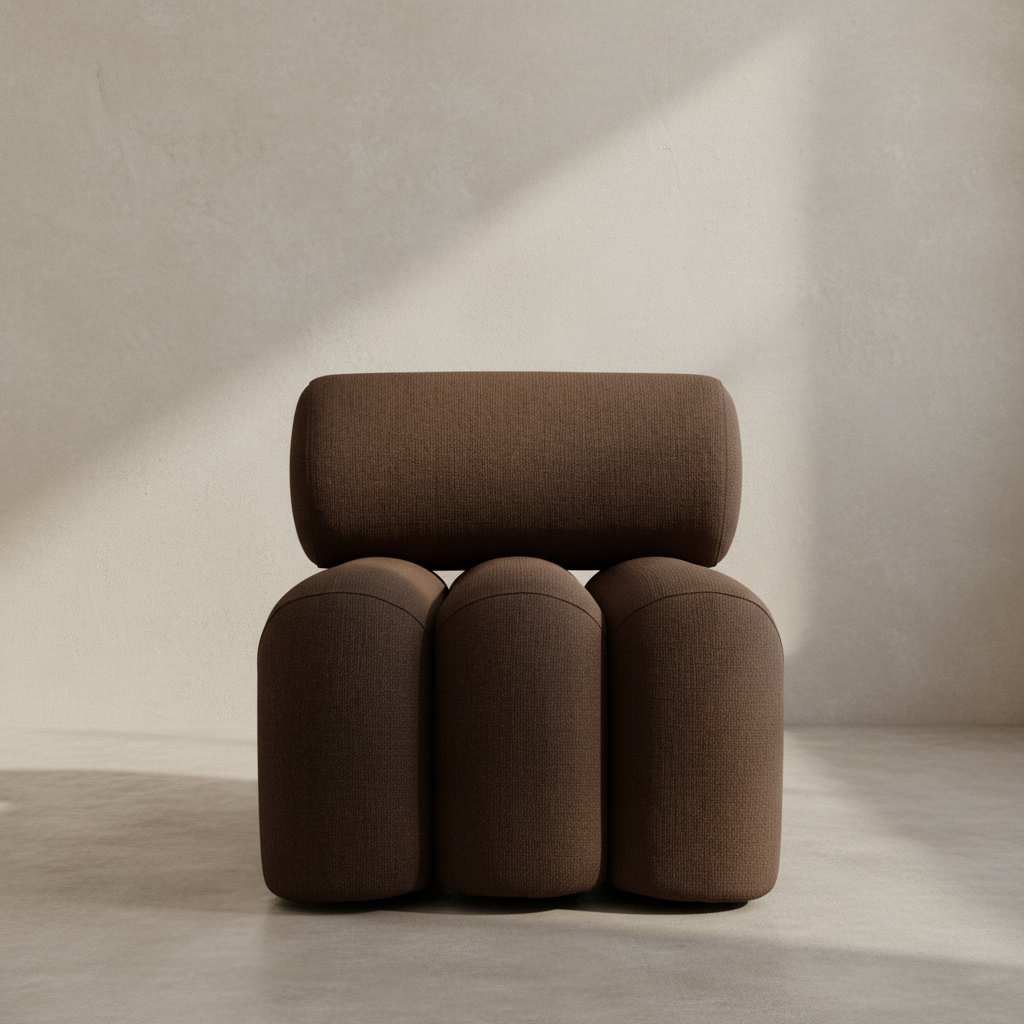 Foku Dark Brown – Front View