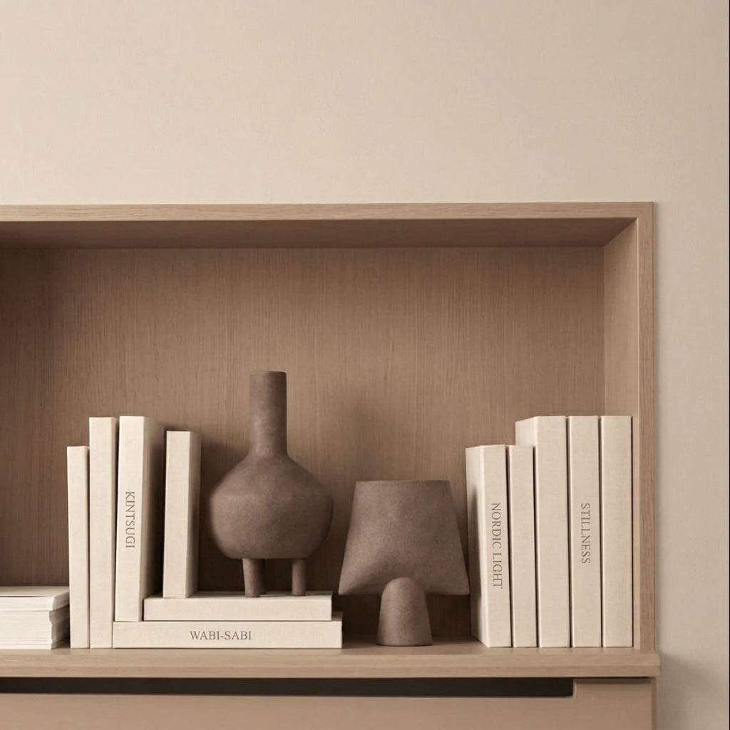 Sphere Vase Square, Mini - Taupe