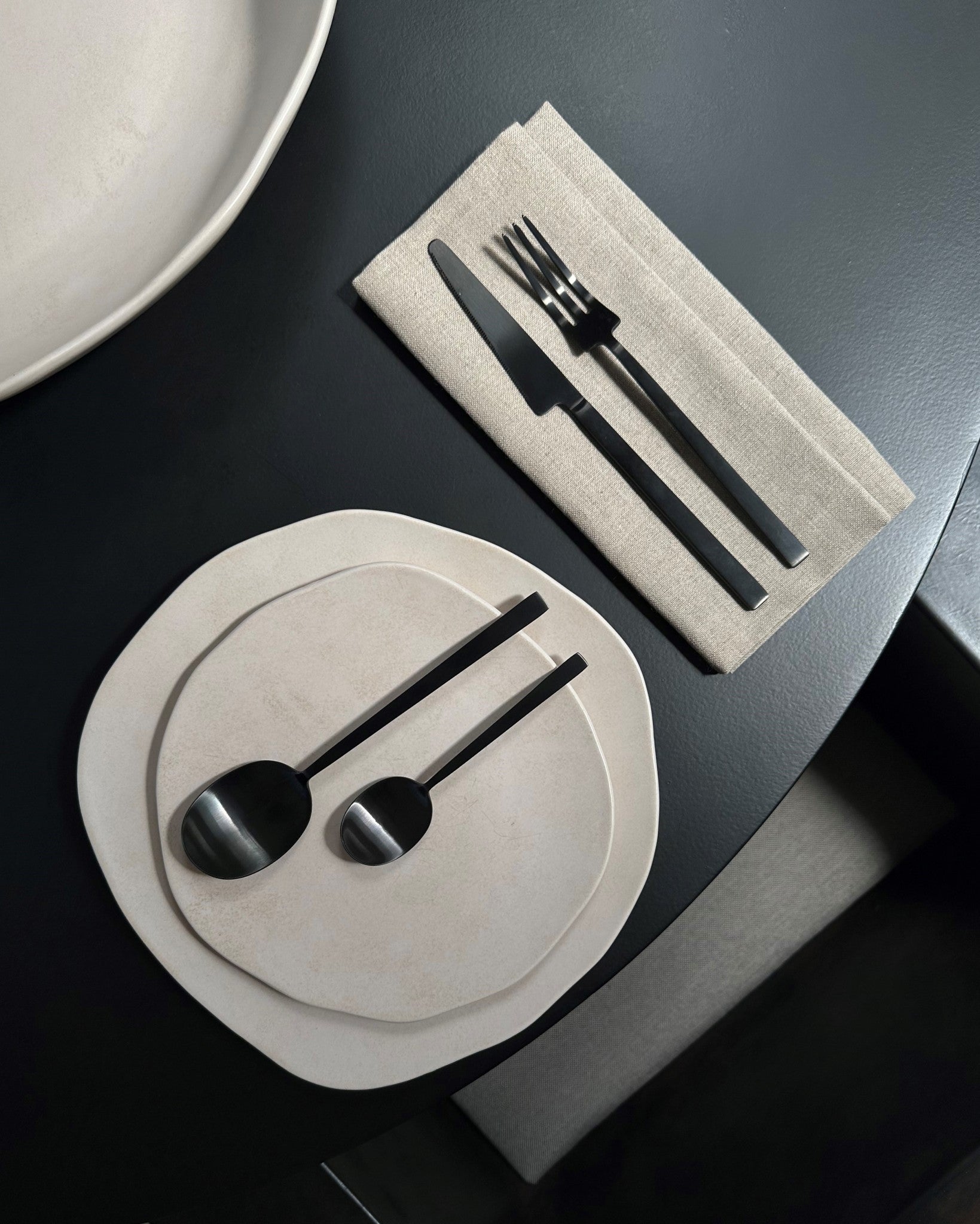 Kogei Cutlery - Black, 24 pc Set