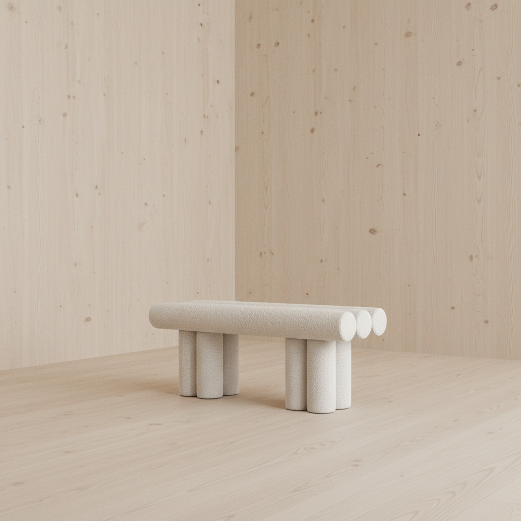 Hiro Bench — Pale Blonde Douglas Fir Space