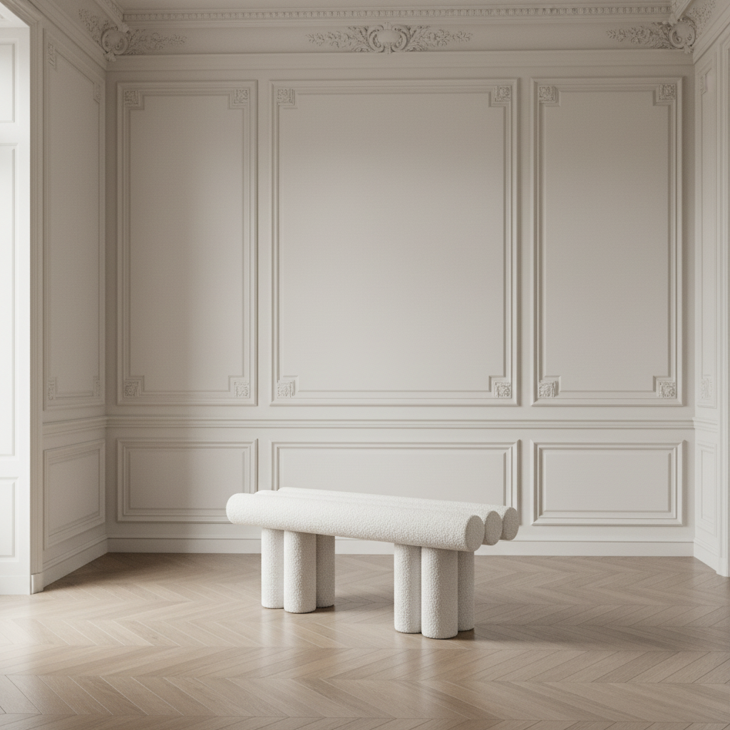 Hiro Bench — Parisian Entryway Hero Shot