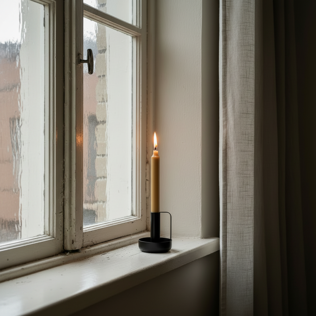 Ida Candleholder — Window Ledge Scene 1:1