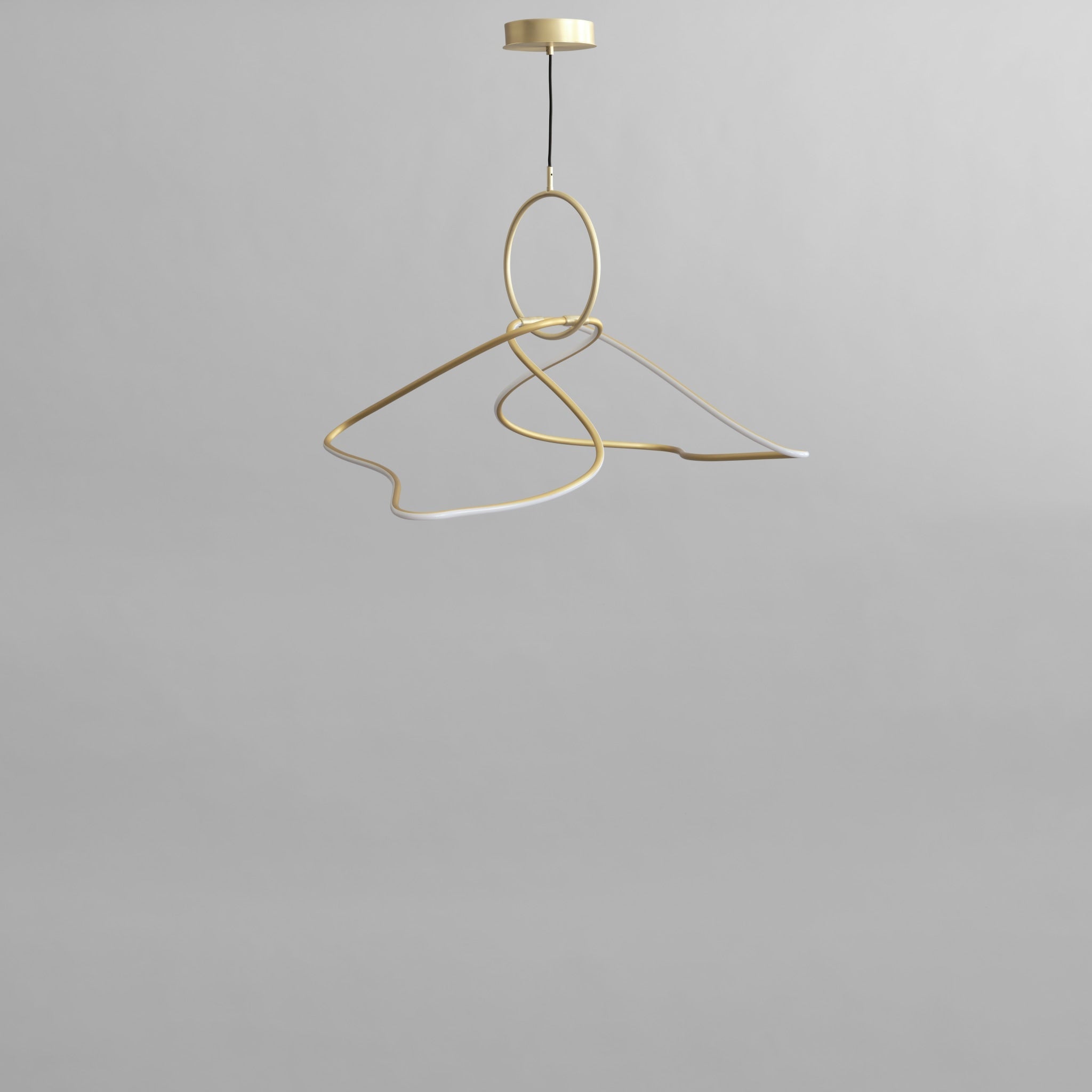 Kumo Chandelier, Mini - Brass