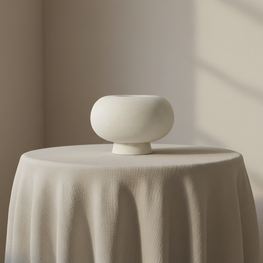 Kabin Vase — Limewash Linen Styling