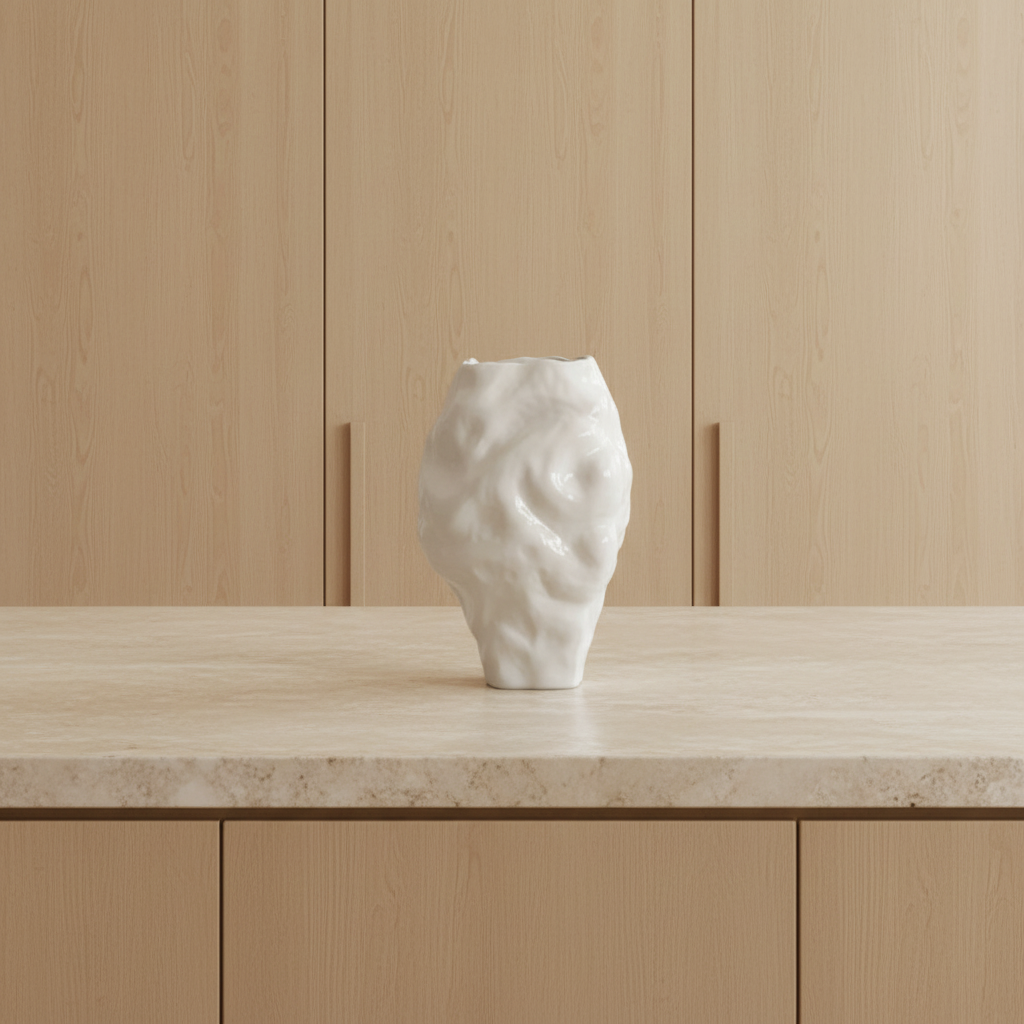 Katachi Vase — Kitchen Counter Lifestyle