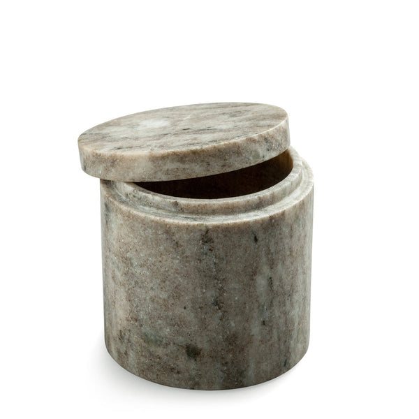 marblelous canister small, brown