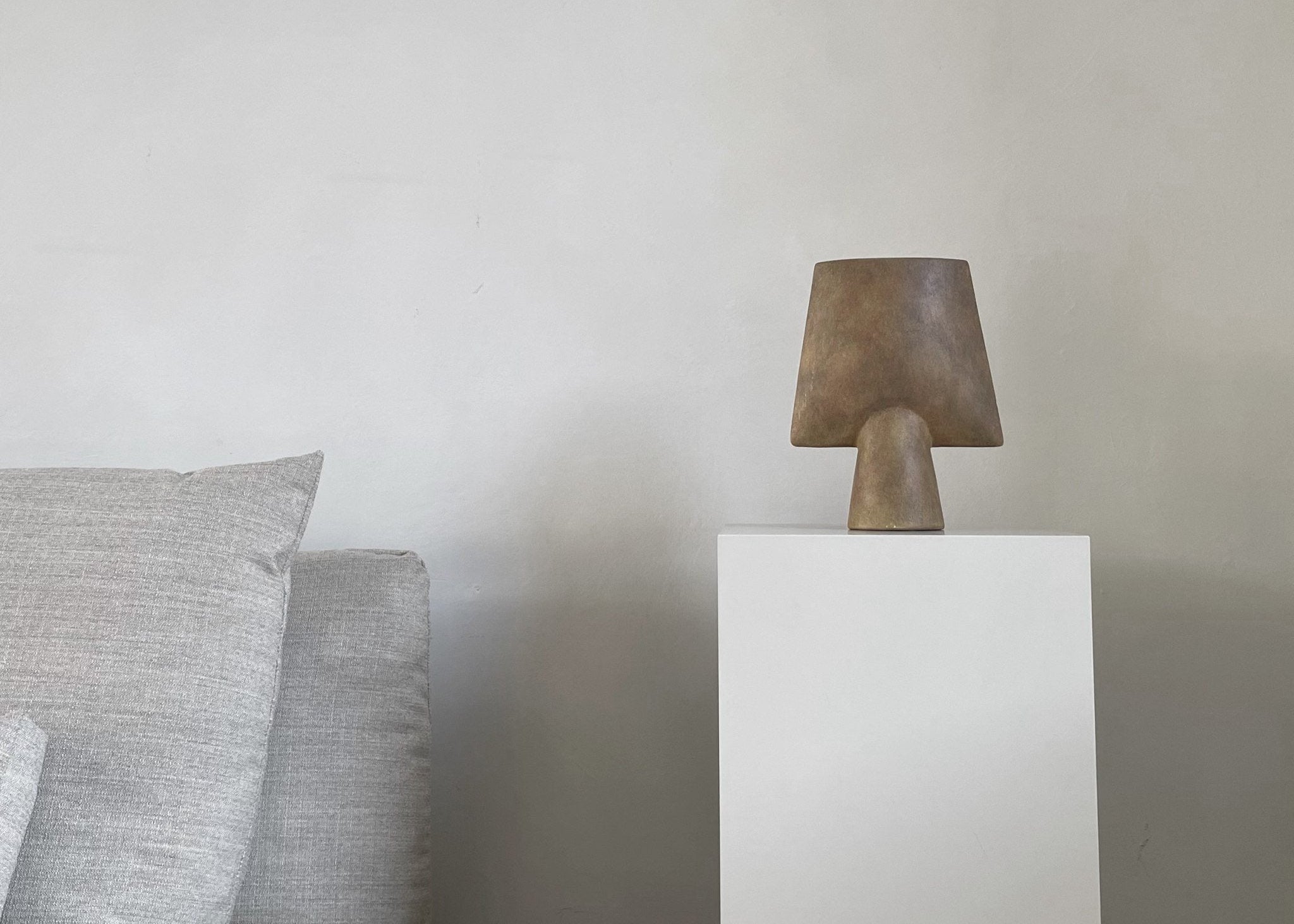 Sphere Vase Square, Mini - Ocher - 101 CPH