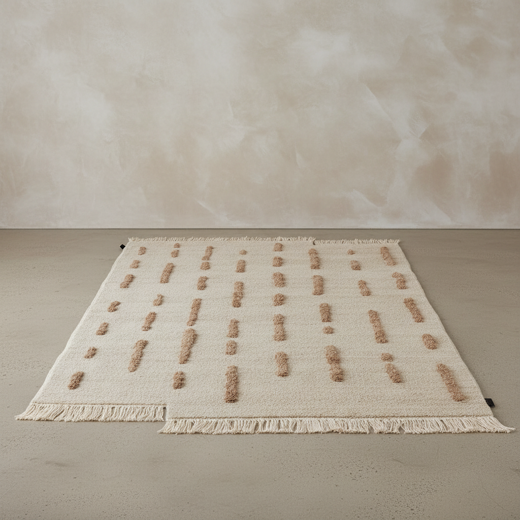 Laine Knotted Rug – Front View