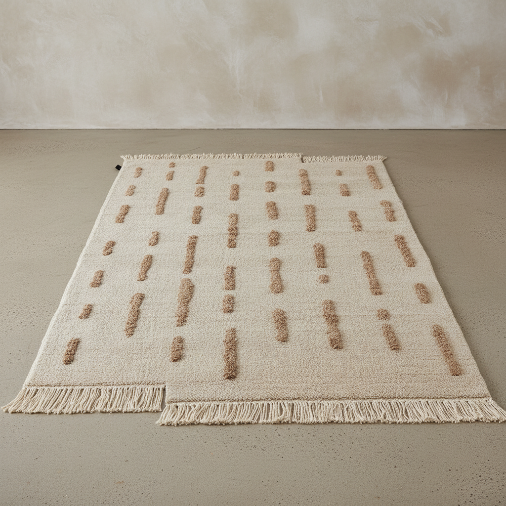 Laine Knotted Rug – High Angle