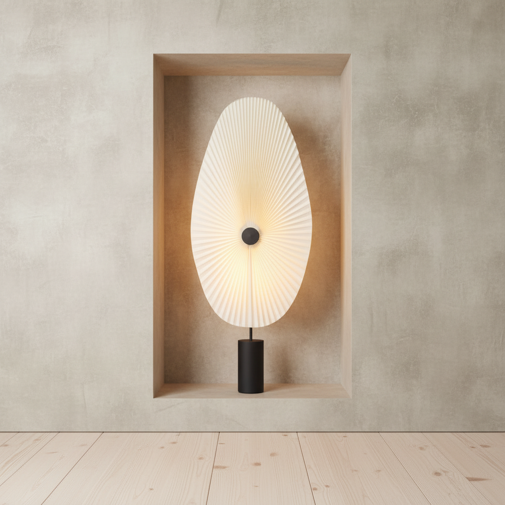 LIRIS Floor Light — Limewash Niche