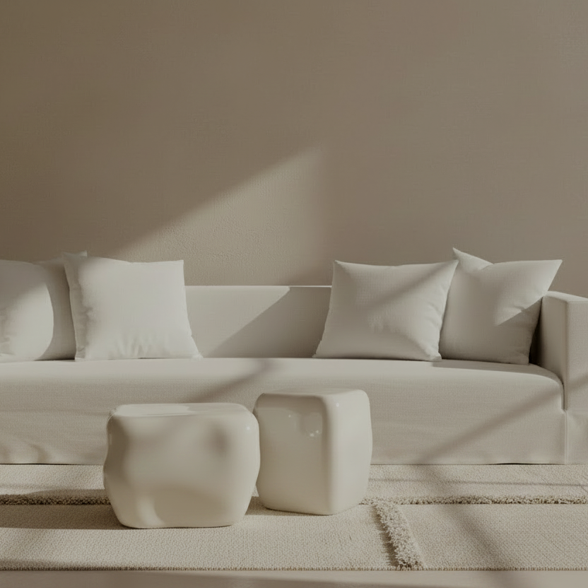 Ishi Coffee Table, Mini - High Glaze Birch