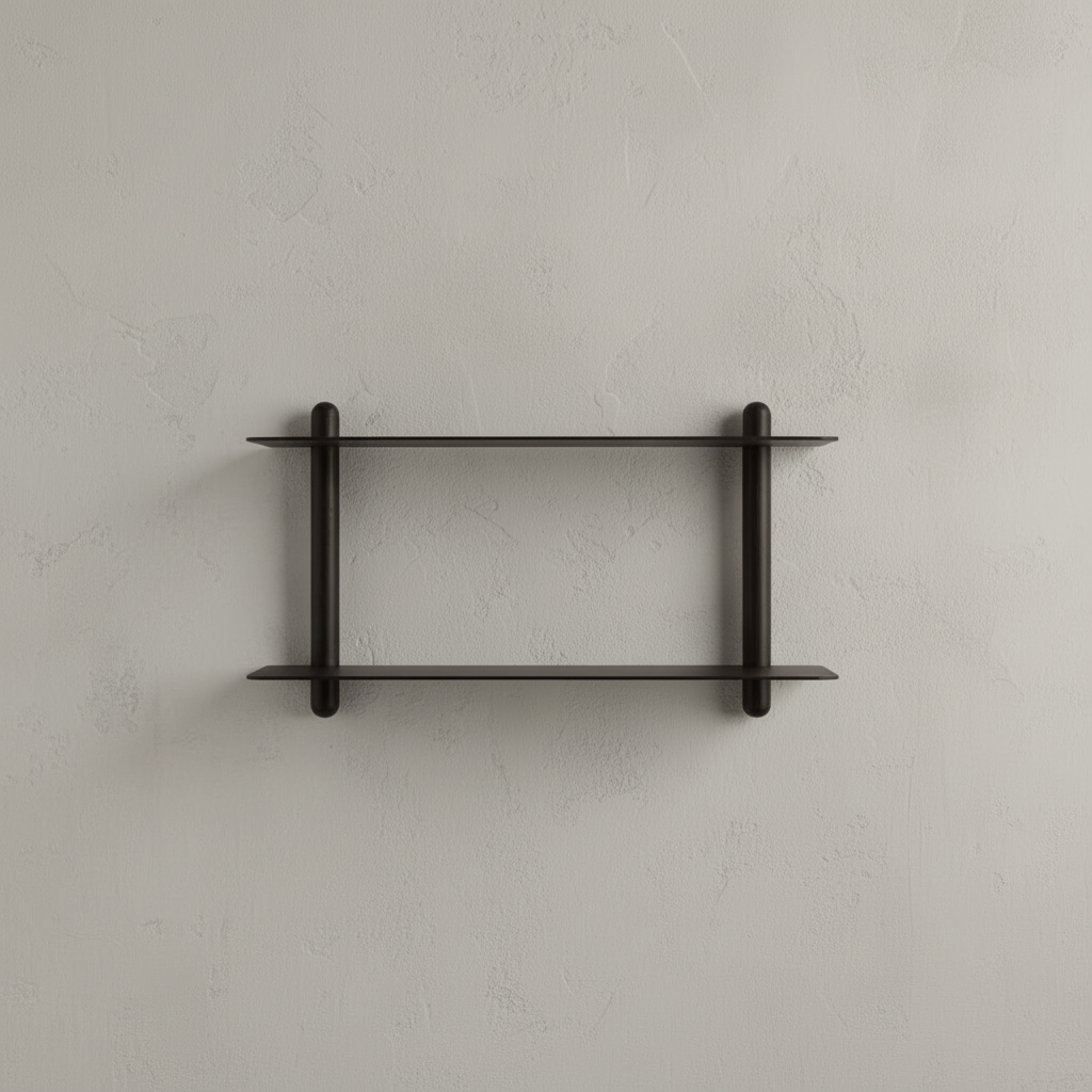 NIVO Shelf Large F - black ash/ black