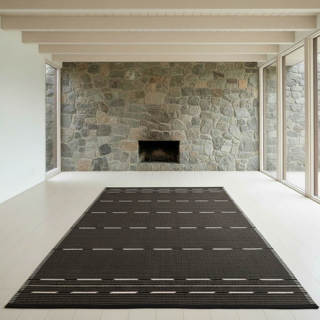 Modern space featuring VK-10 rug