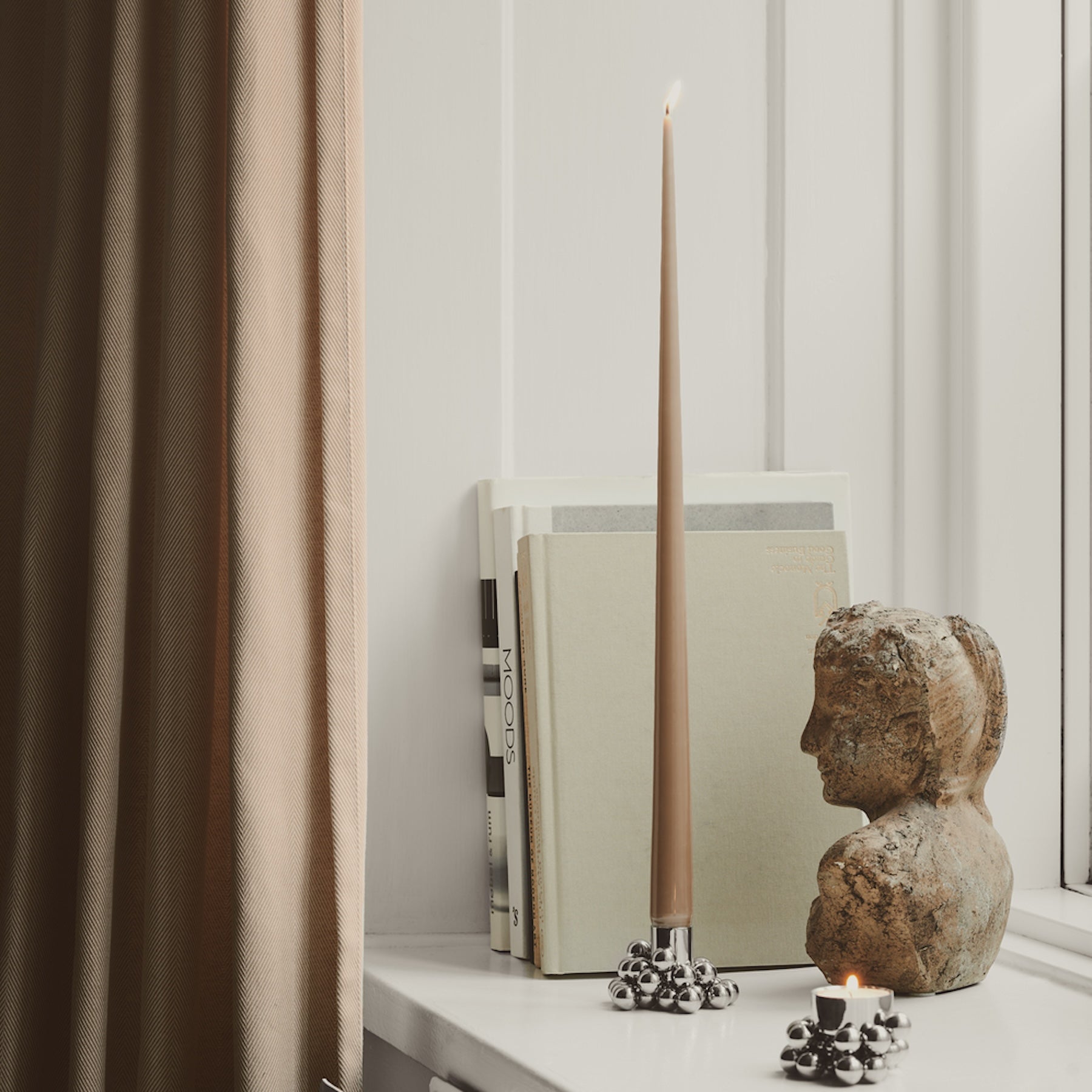 MOLEKYL tealight, chrome