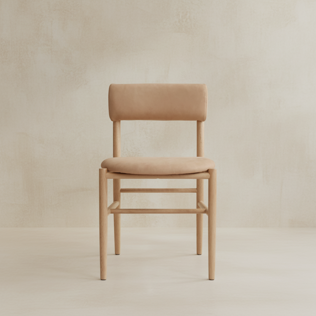 Nama Dining Side Chair - Nubuck