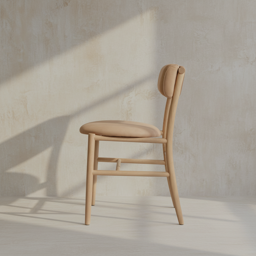 Nama Dining Side Chair - Nubuck