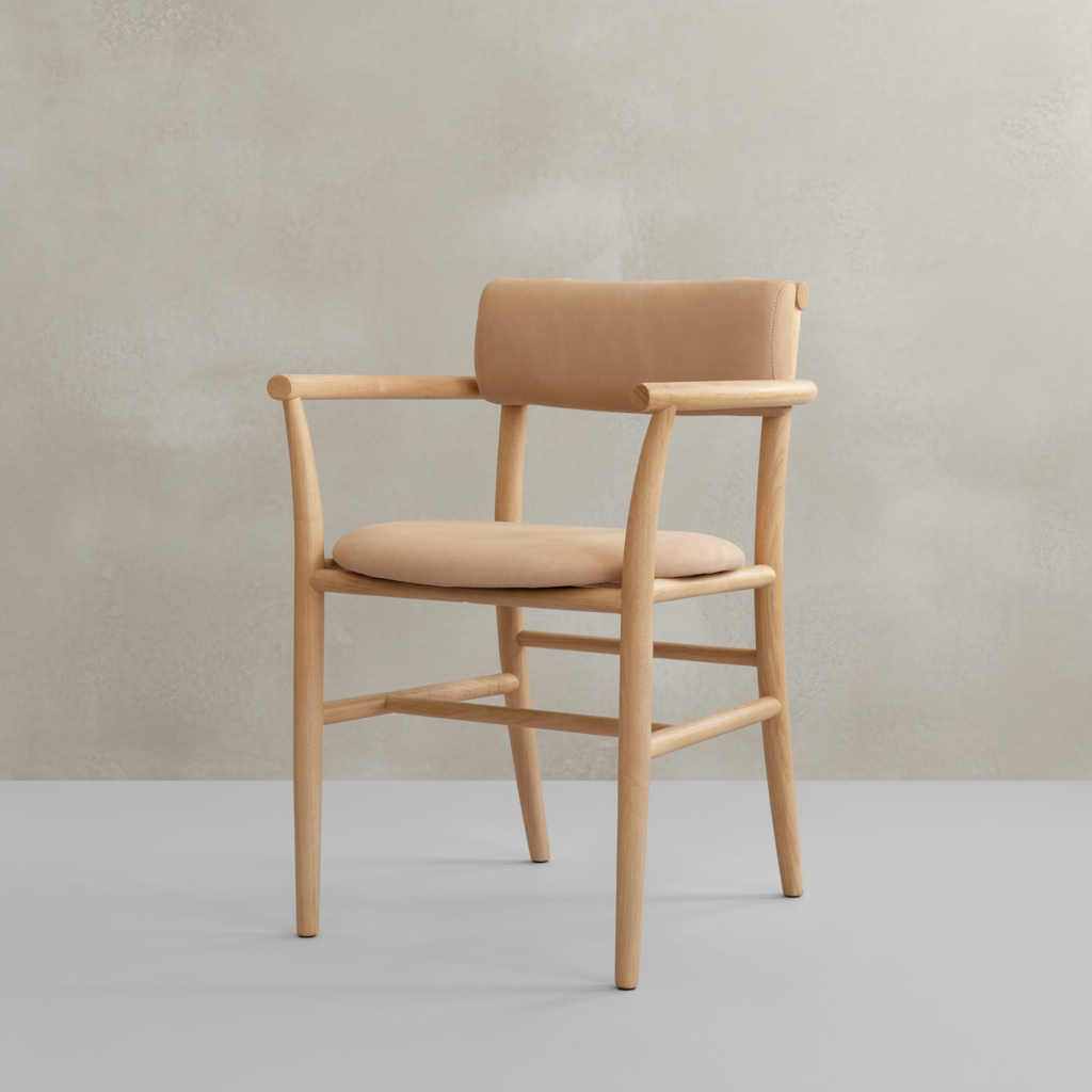 Nama Dining Chair Three-Quarter Front