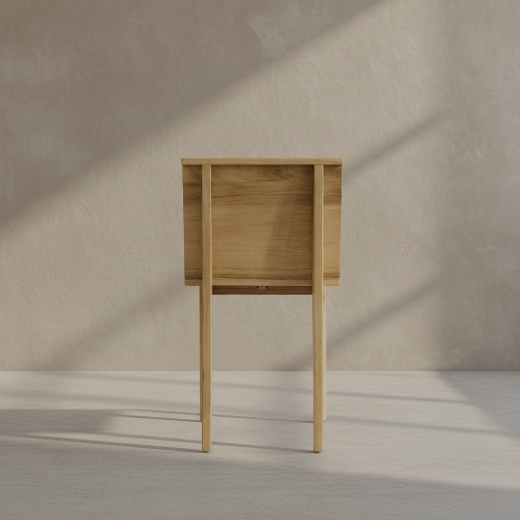 Brutus Slim Dining Chair - Natural Oak