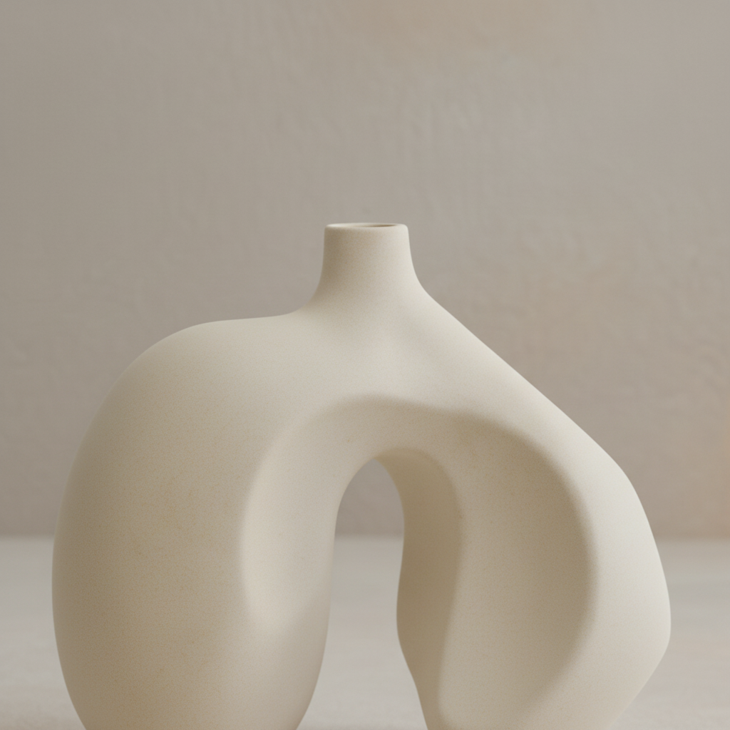 Ni Vase Petit – Warm Creamy Detail