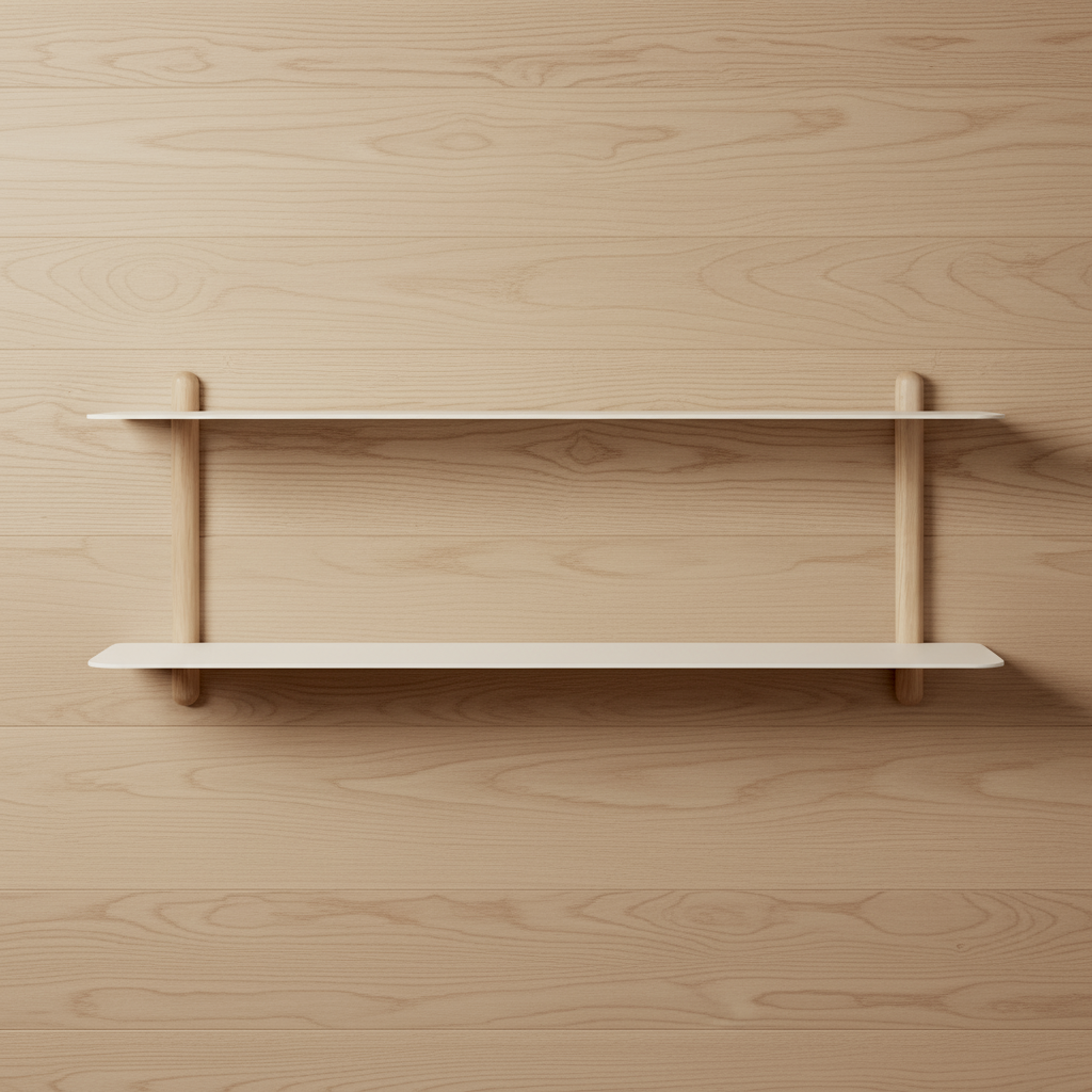 NIVO Shelf Small F - light oak/ white