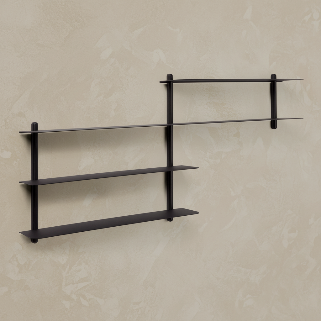NIVO Shelf Small B - black ash/black