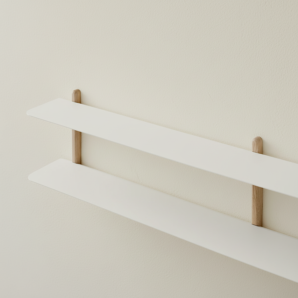 NIVO Shelf Small C - light oak/white