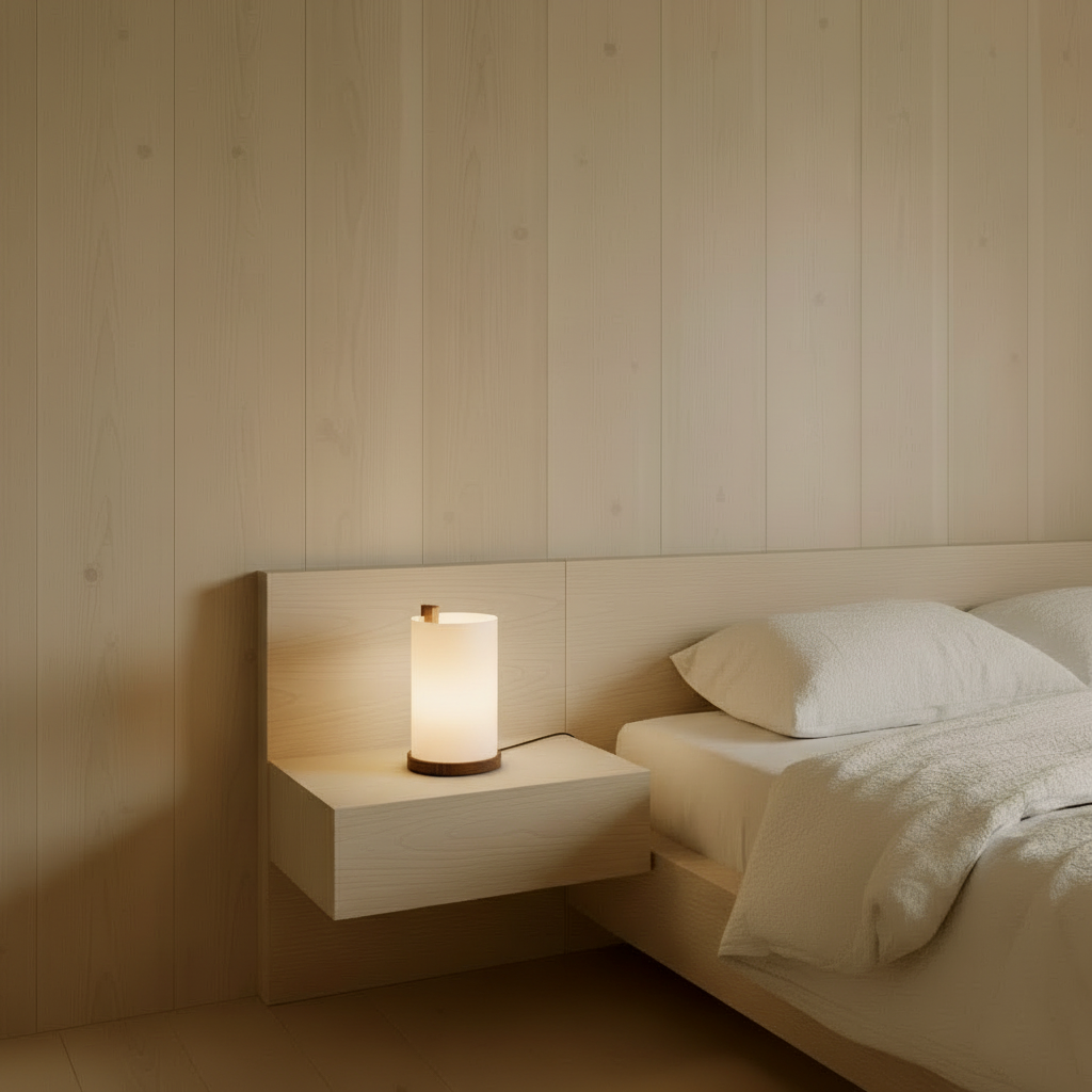 ENSO Table Lamp - Dark Oiled Oak