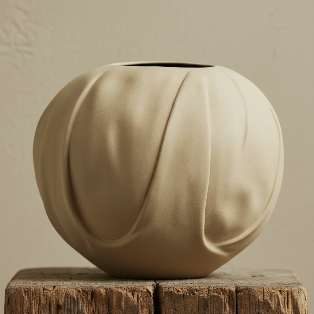 Orimono Vase – Extreme Close-Up
