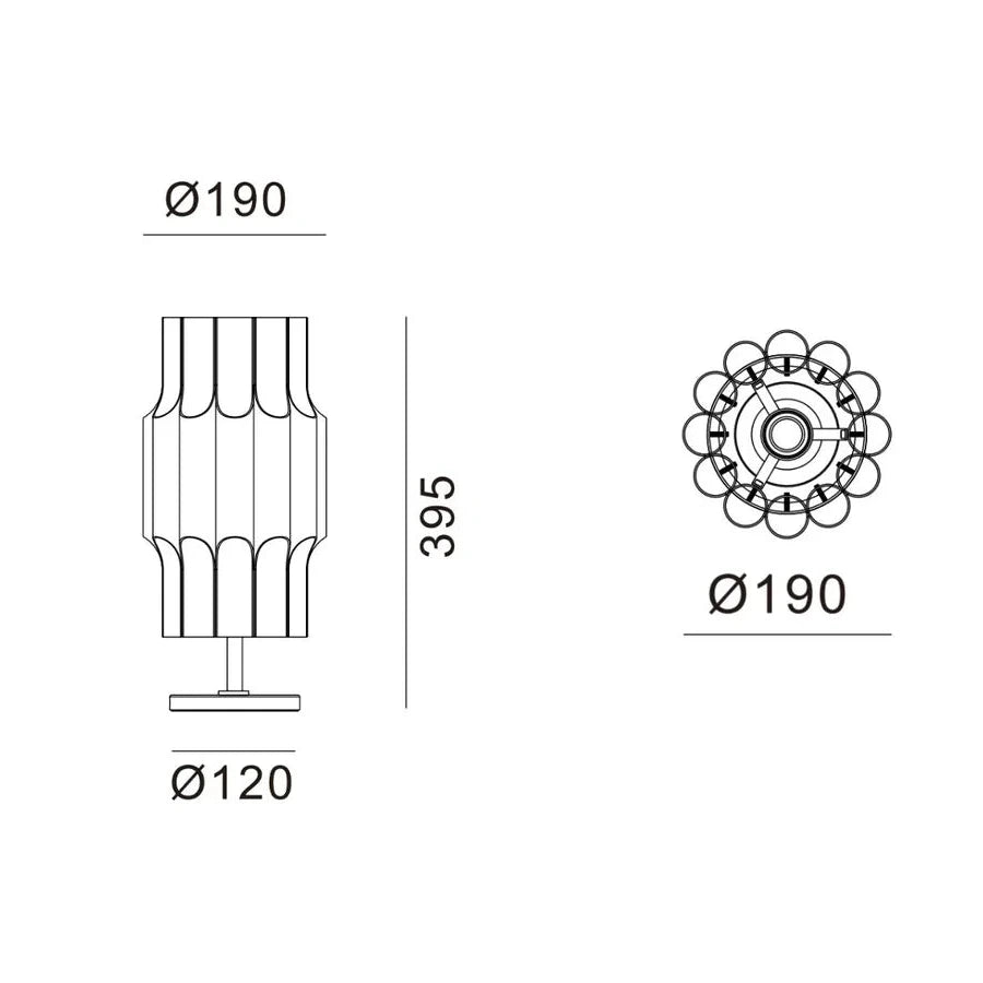 PAN TABLE 190 LIGHT - 2 FINISHES