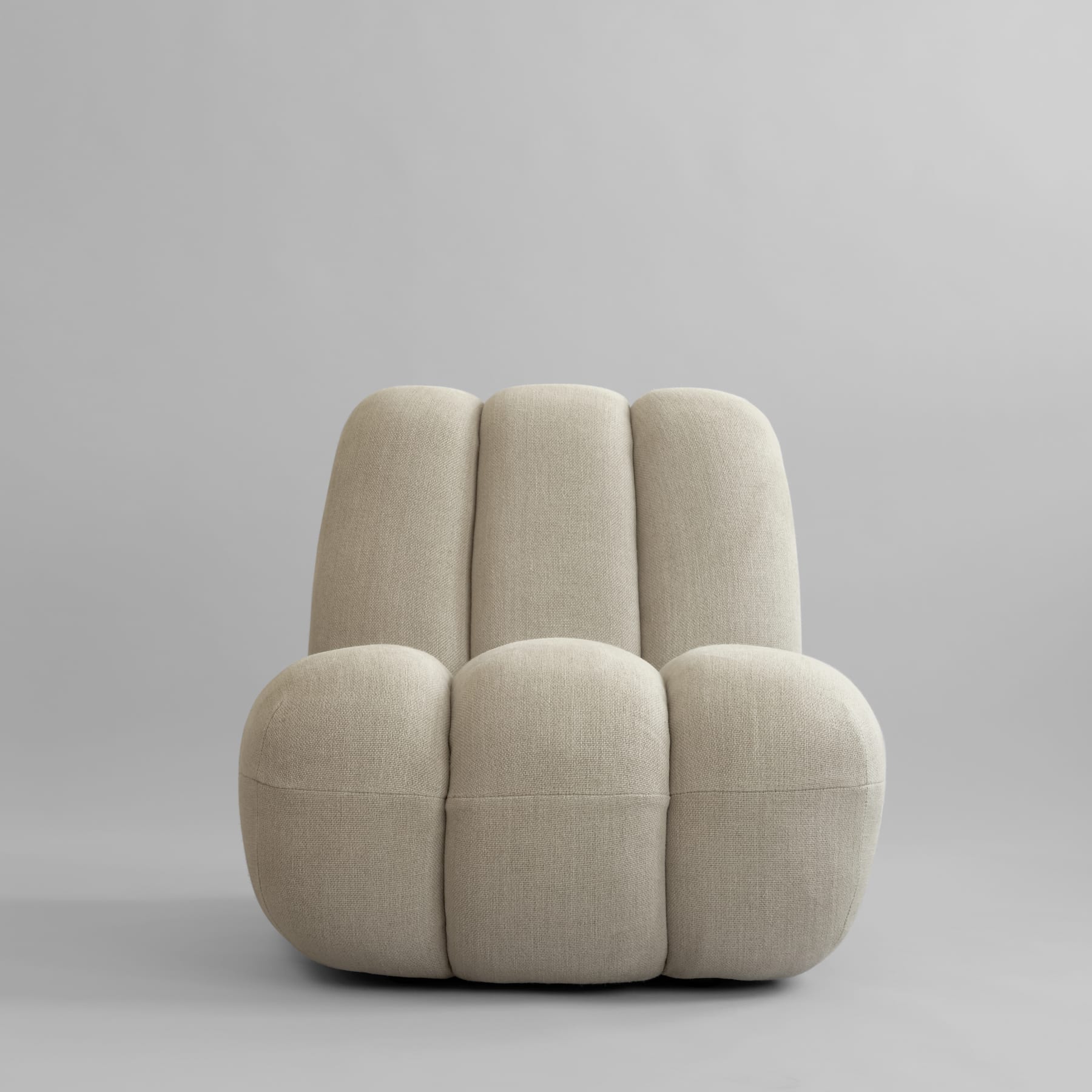 Toe Chair - French Linen, Sand