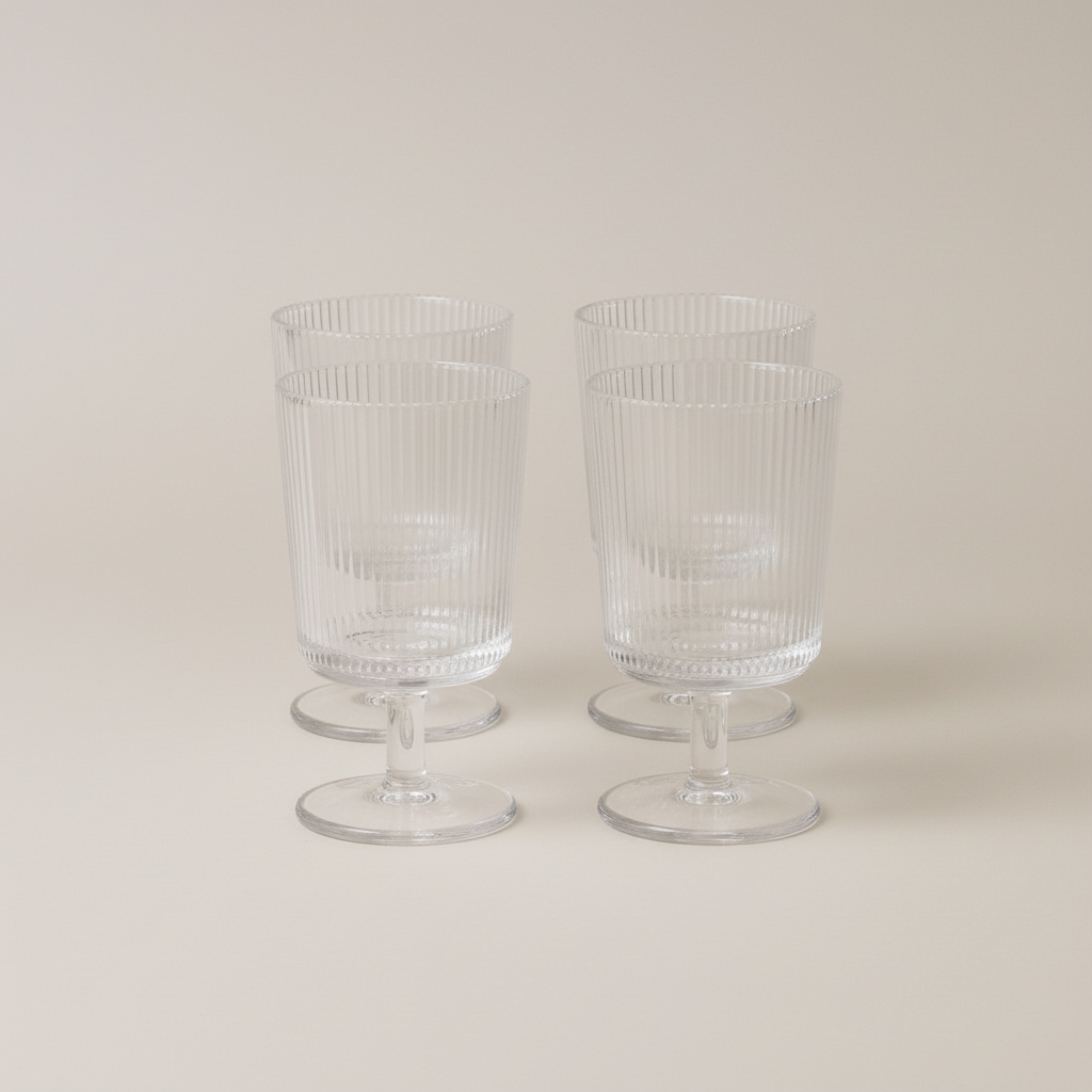 Pilastro wine glasses set of four
