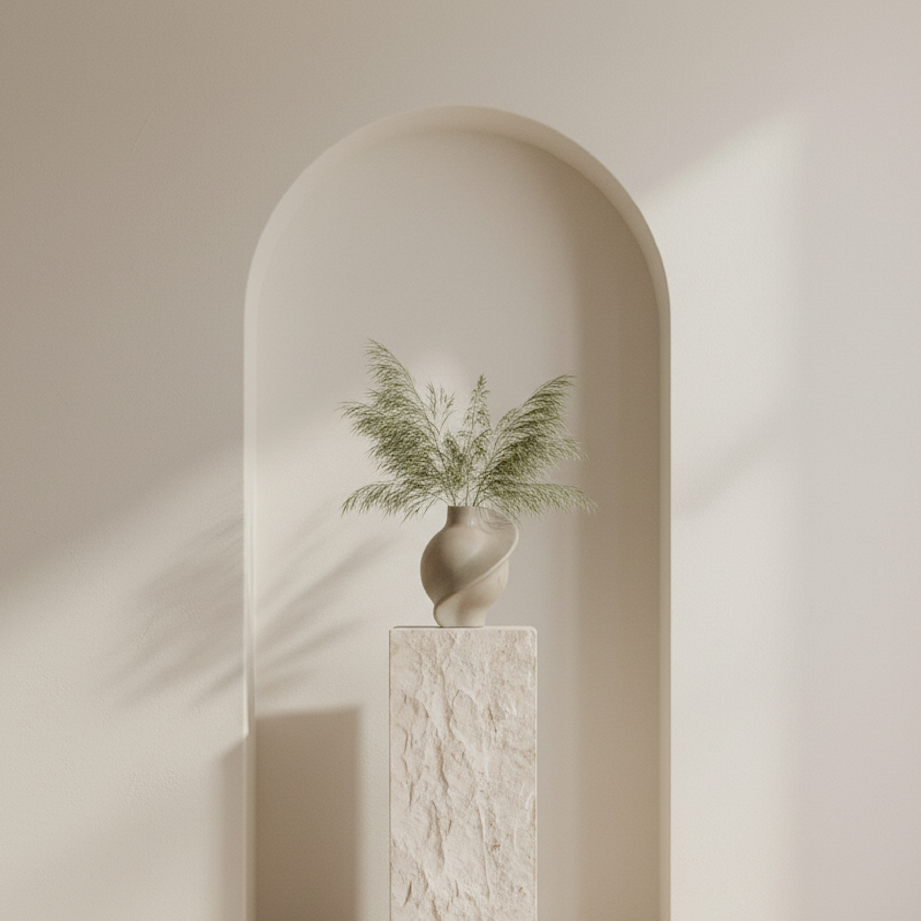 Ceramic Pirout Vase 01 Vintage Glaze