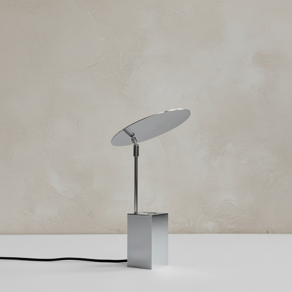 Reflect Table Lamp Chrome - Angle 1