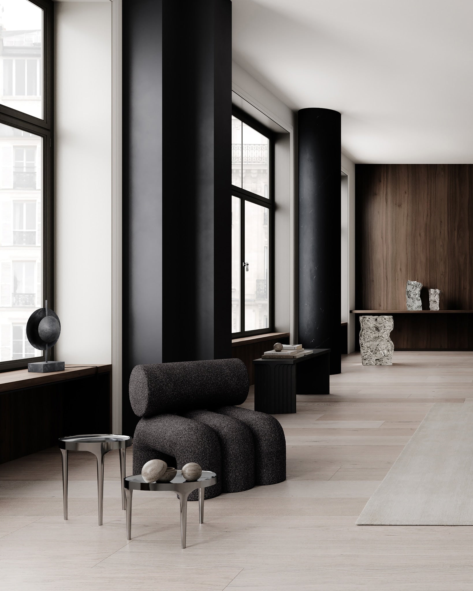 Foku Chair - Deep Taupe