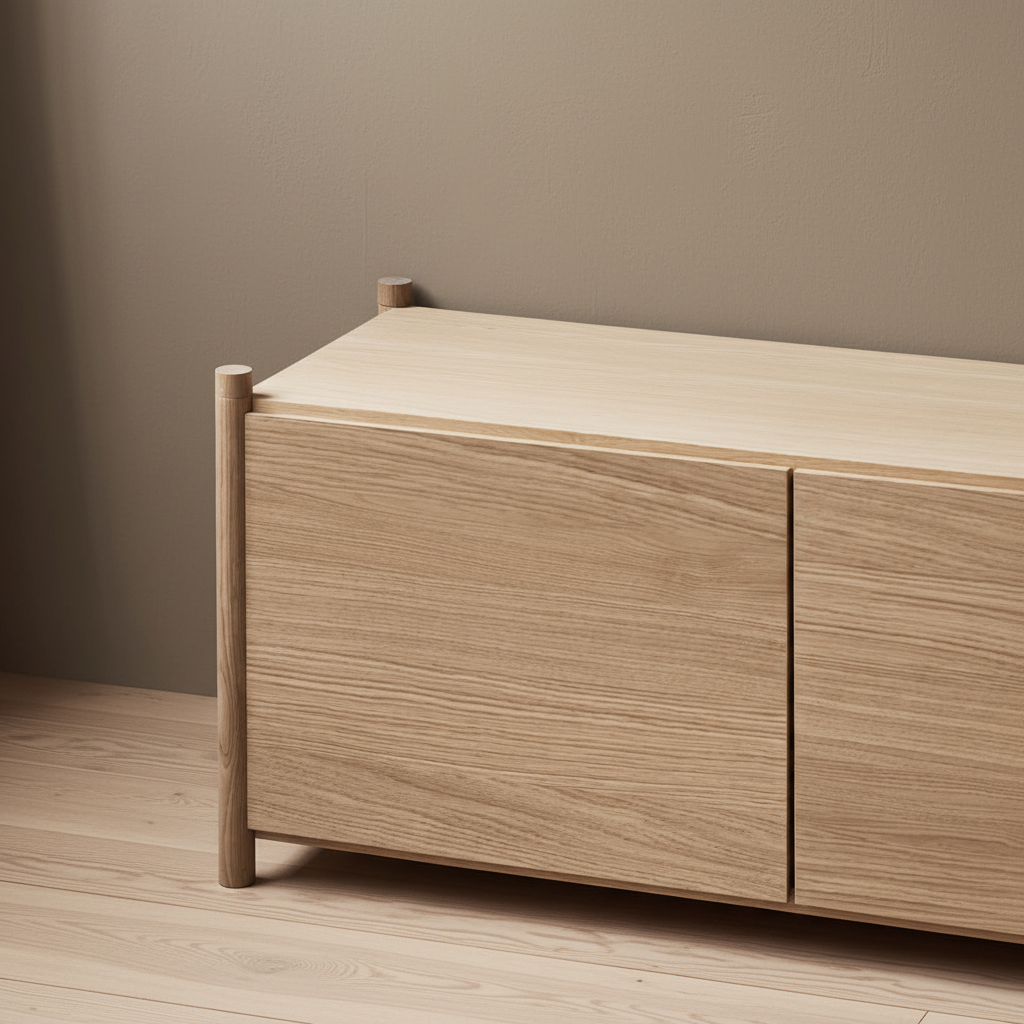 SCEENE Cabinet – Light Oak, Clean