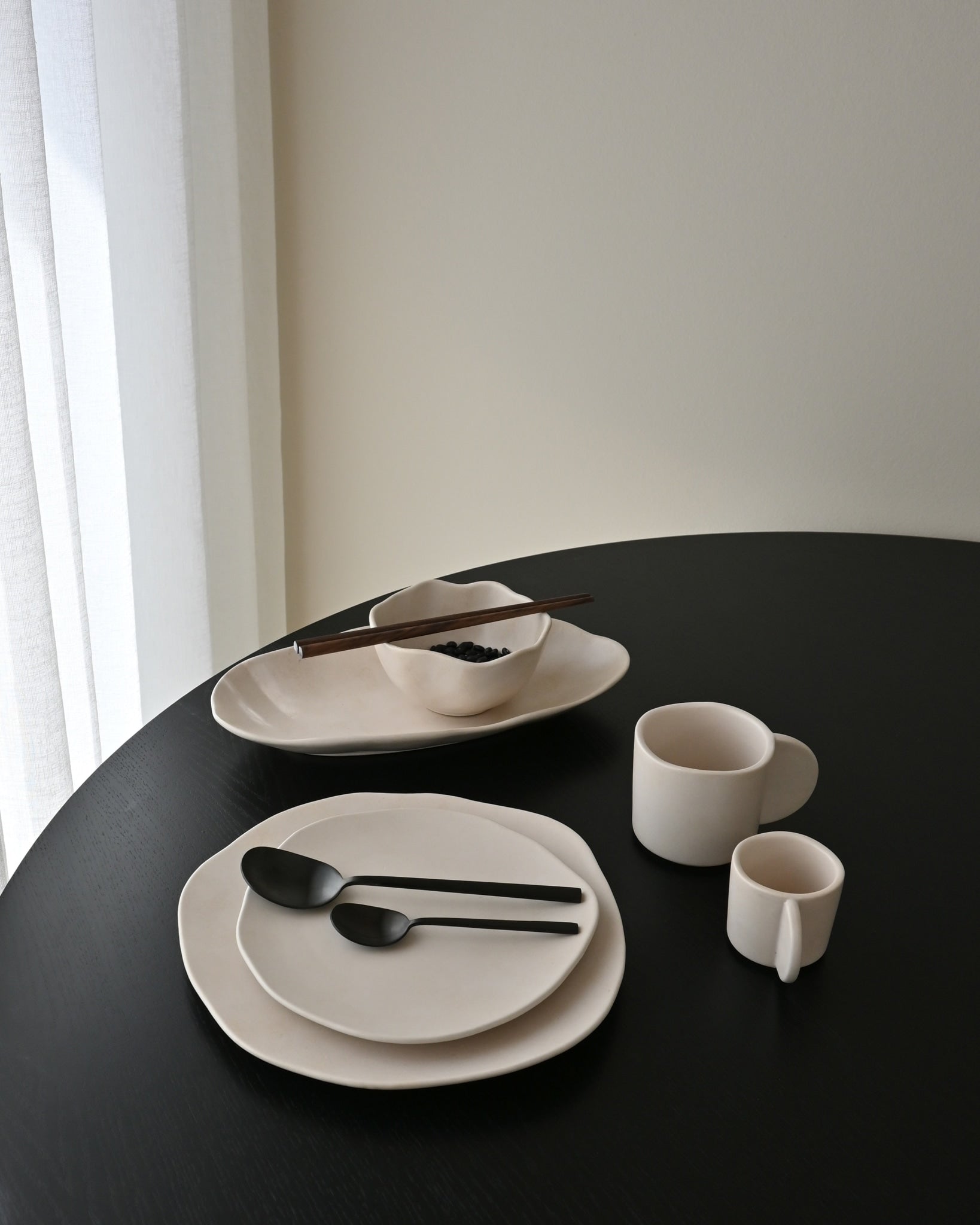 Kogei Cutlery - Black, 24 pc Set