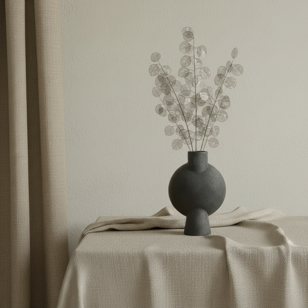 Sphere Vase – Table Scene, Fuller Lunaria