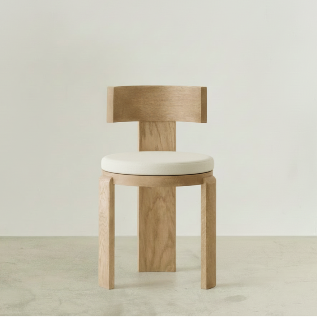 Spina Chair Oak with Cushion