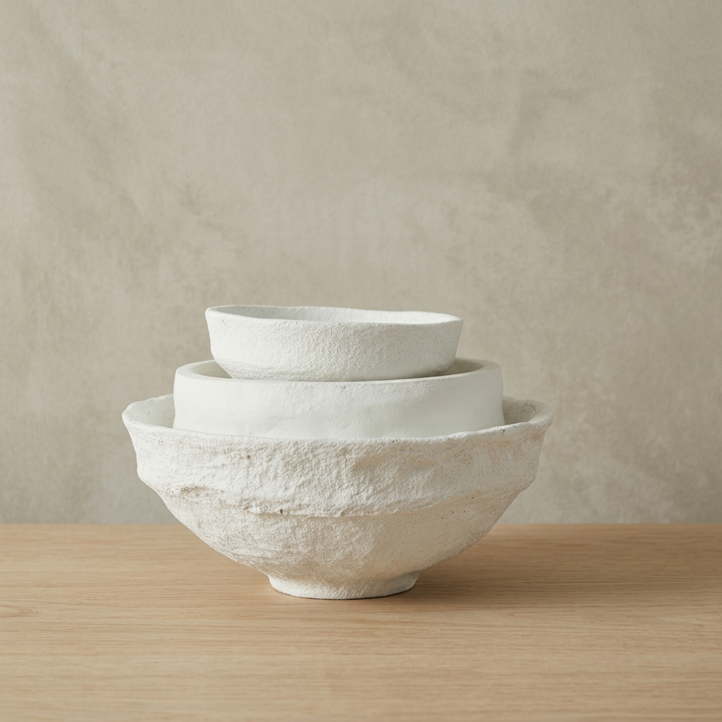 SUSTAIN Sculptural Bowls — Stacked