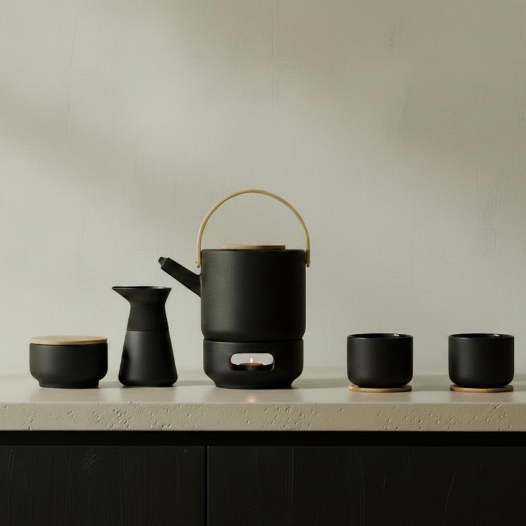Theo Full Tea Set Kitchen Scene
