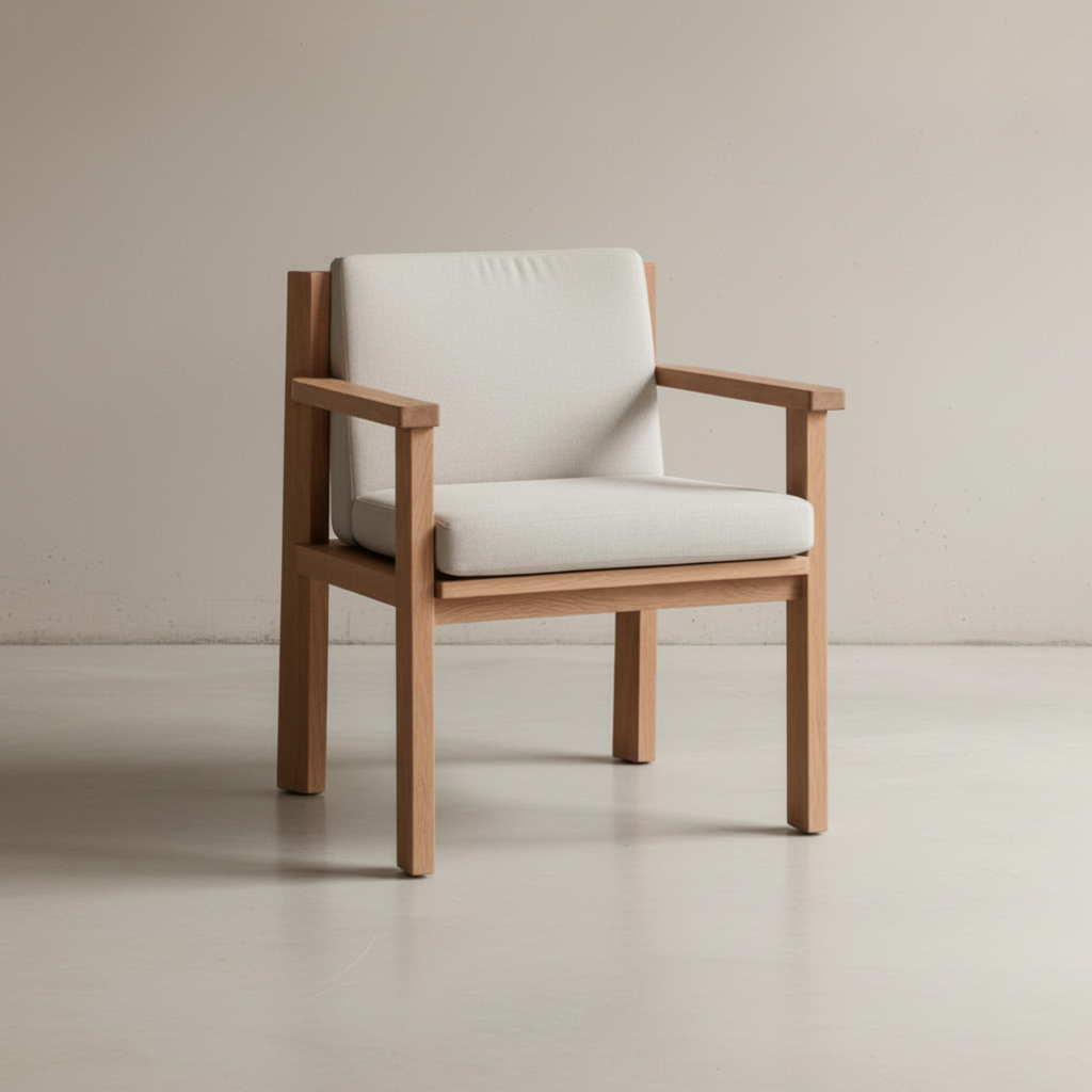 TIMME Armchair - Front View